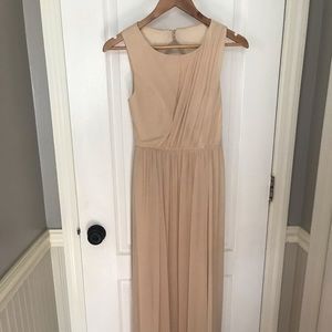 Jenny Yoo collection Eloise sand peach bridesmaid